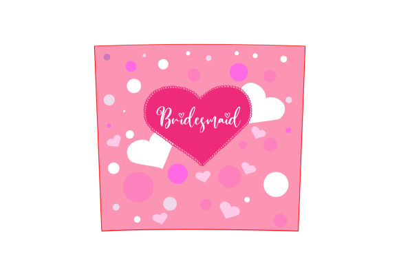 Bridesmaid Burst Tumbler Wrap 20 Oz