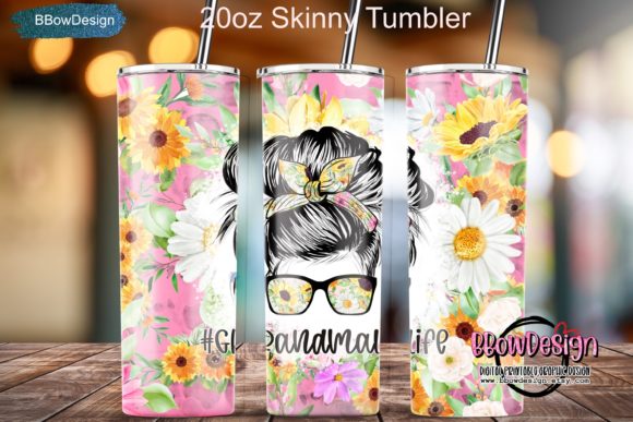 Grandma Life Sunflowers Water Color