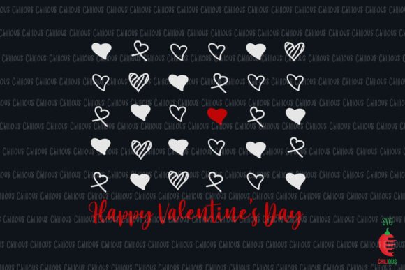 Hearts Square Valentine s Day