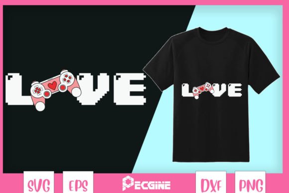 LOVE Valentine Gamer Controller