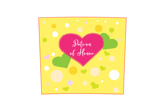 Patron of Honor Burst Tumbler Wrap 20 Oz